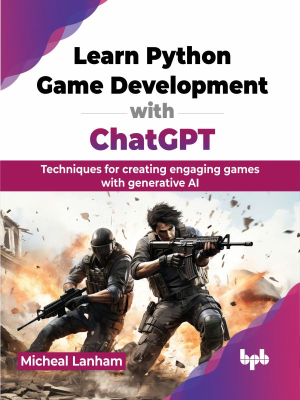 Learn Python Game Development with ChatGPT cover